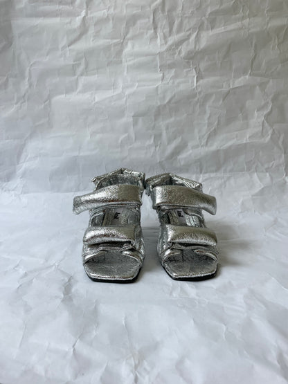 FOU sandals in metallic