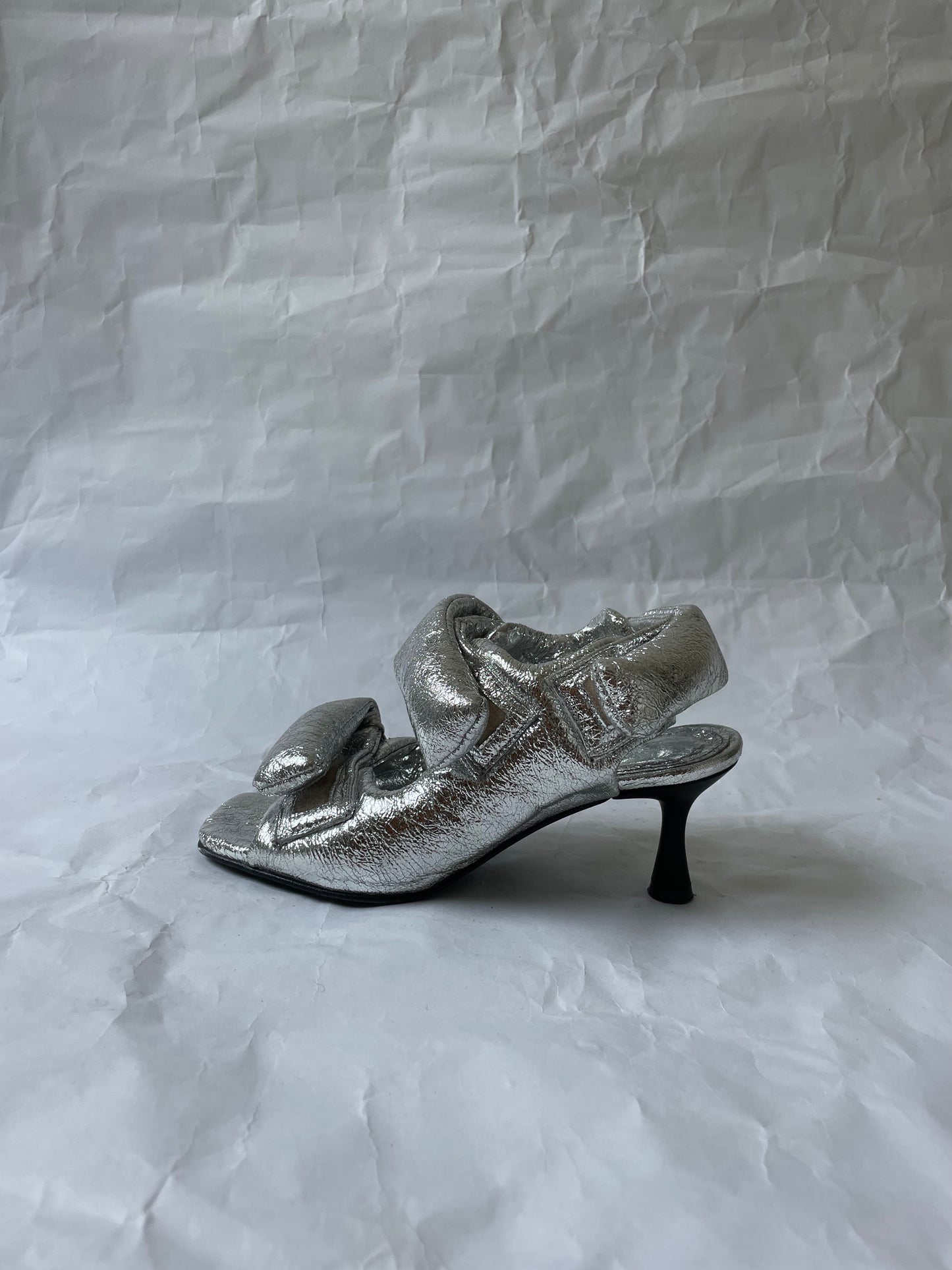 FOU sandals in metallic