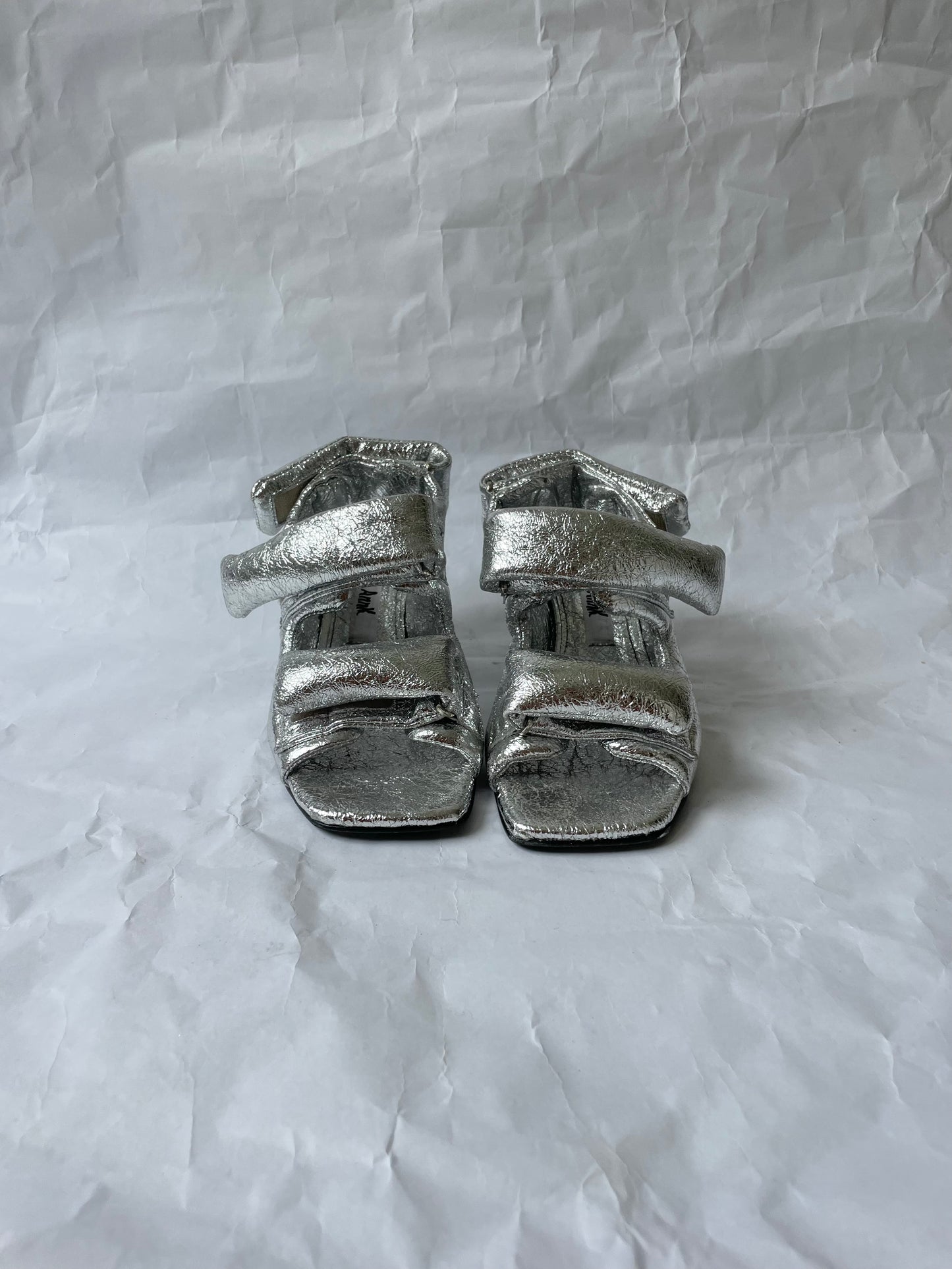 FOU sandals in metallic